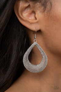 A Hot MESH - Silver Paparazzi Accessories