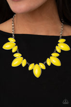 Load image into Gallery viewer, Viva La Vacation - Yellow Necklace Paparazzi Accessories
