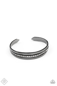 A Point Of Pride - Black Bracelet Paparazzi Accessories