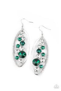 Rock Candy Bubbly - Green Paparazzi Accessories