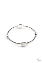 Load image into Gallery viewer, Paparazzi Accessories - Dewdrop Dancing - White Bracelet
