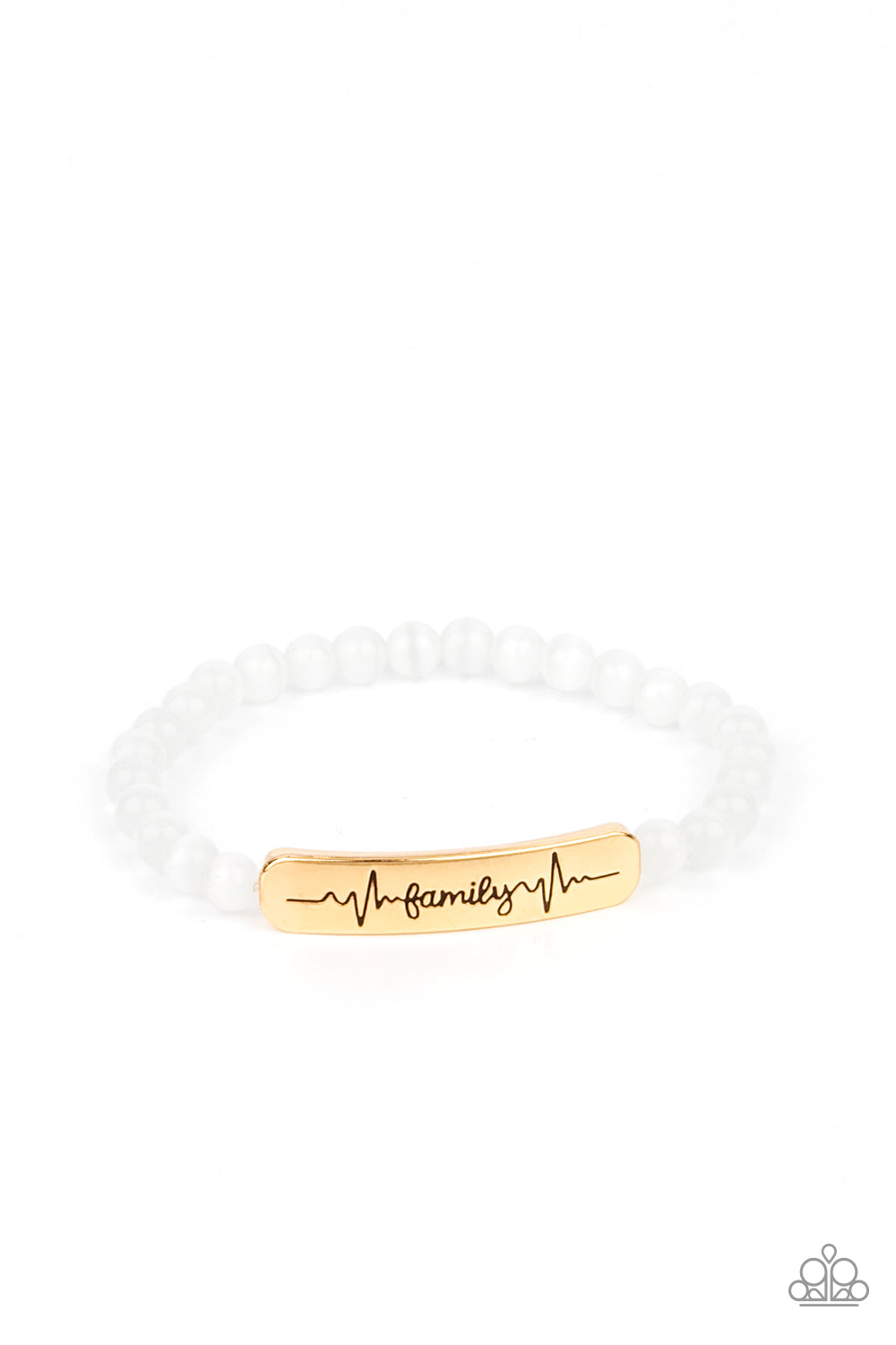 Family is Forever - Gold Paparazzi Accessories