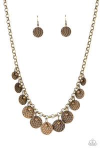 Paparazzi Accessories - Delightfully Dappled - Brass