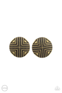 Paparazzi Accessories - Shielded Shimmer - Brass