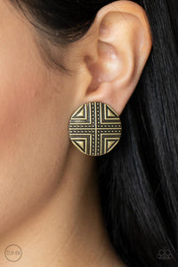 Paparazzi Accessories - Shielded Shimmer - Brass