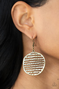Sunrise Stunner - Brass Paparazzi Accessories