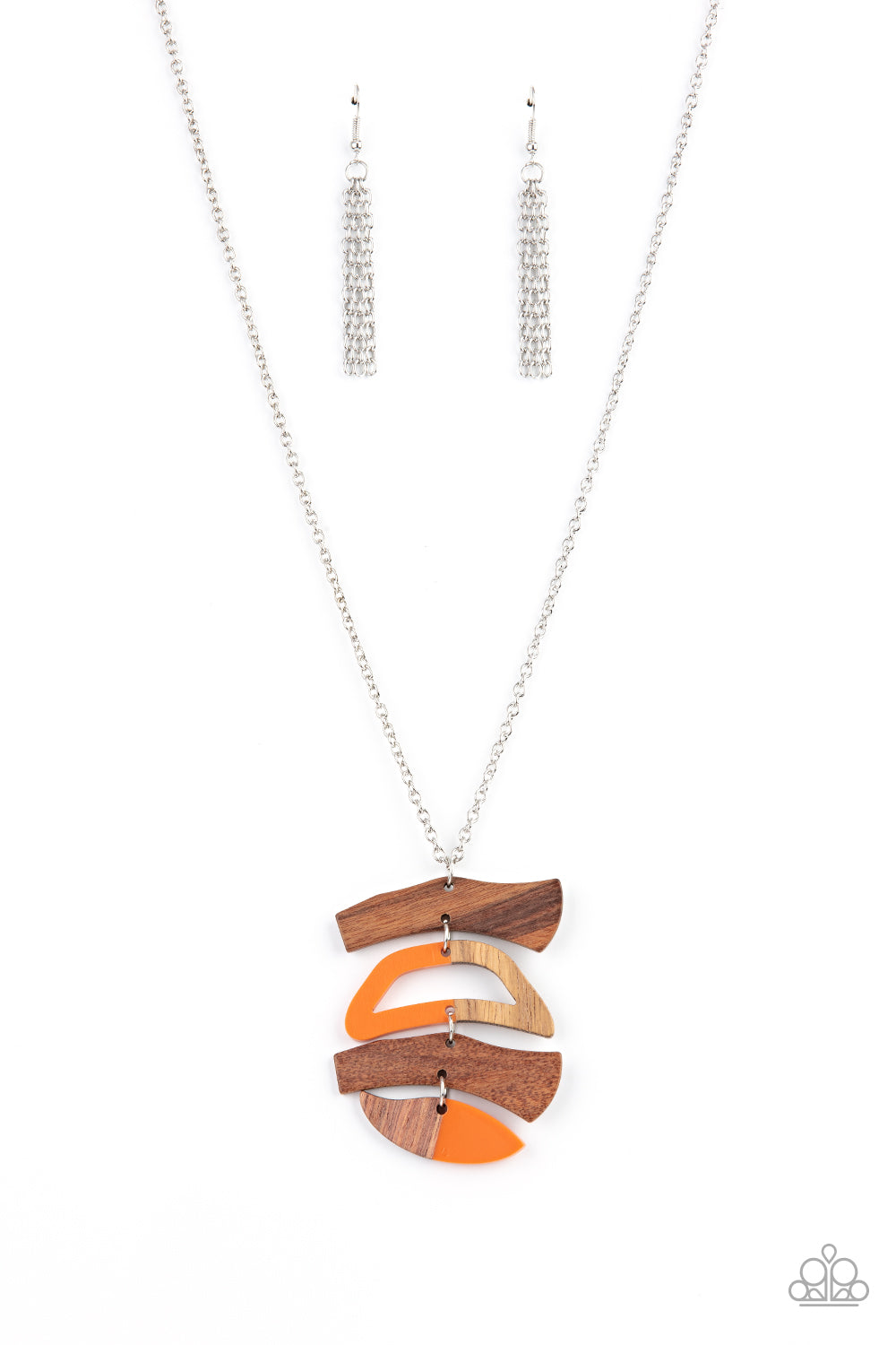 Paparazzi Accessories - A WOODWORK In Progress - Orange
