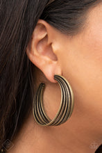 Load image into Gallery viewer, Paparazzi Accessories - In Sync - Brass
