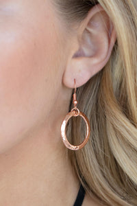 Spiraling Out of COUTURE - Copper Paparazzi Accessories