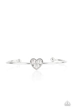 Load image into Gallery viewer, Paparazzi Accessories Heart of Ice - White
