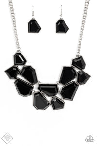 Double-DEFACED - Black Paparazzi Accessories