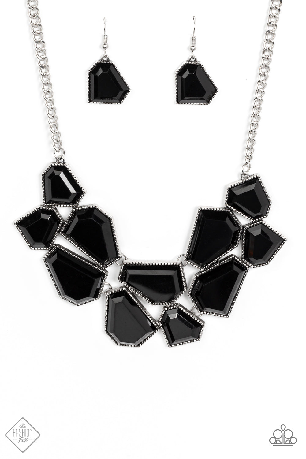 Double-DEFACED - Black Paparazzi Accessories