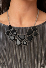 Load image into Gallery viewer, Double-DEFACED - Black Paparazzi Accessories
