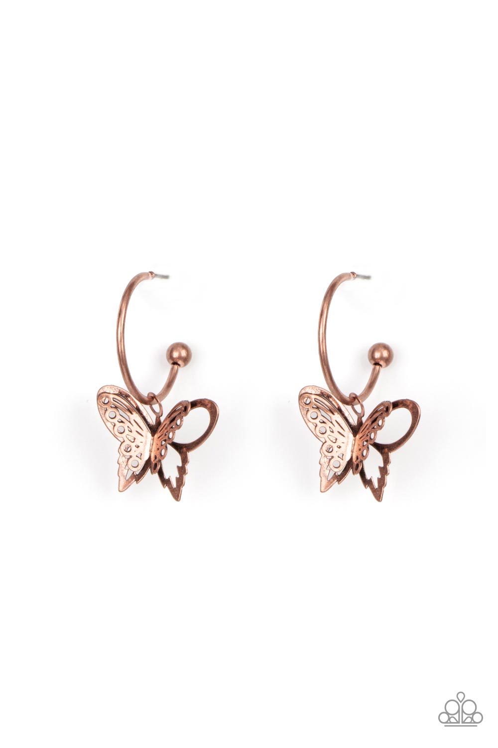Paparazzi Accessories Butterfly Freestyle - Copper