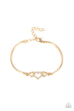 Load image into Gallery viewer, Cupids Confessions - Gold Paparazzi Accessories
