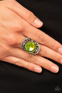 Galactic Garden - Green Paparazzi Accessories