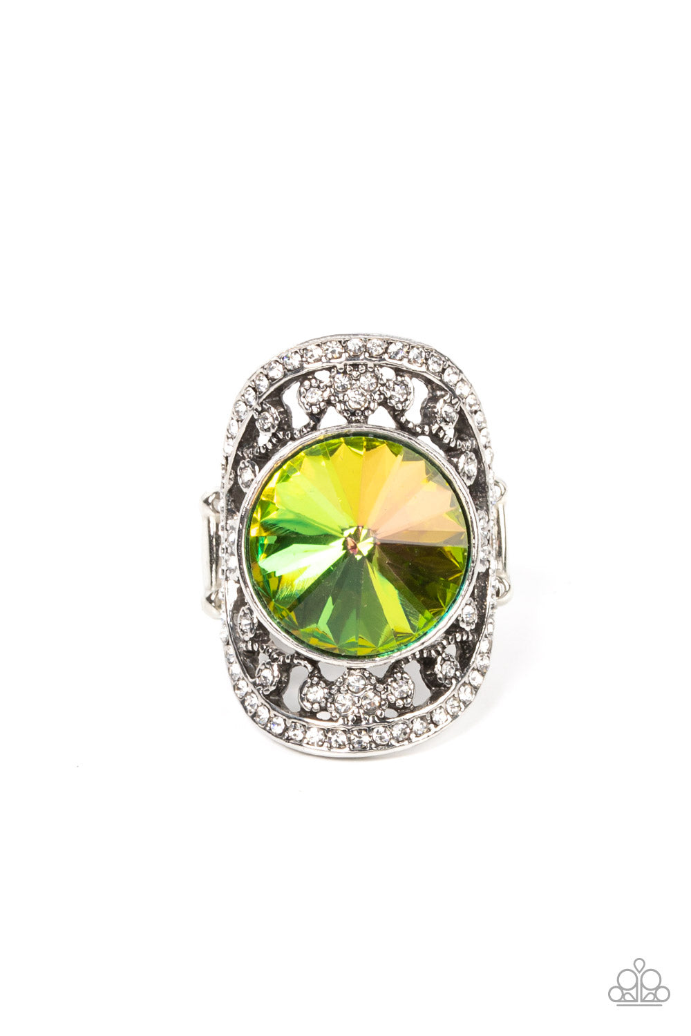 Galactic Garden - Green Paparazzi Accessories