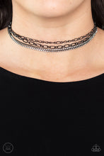 Load image into Gallery viewer, Glitter and Gossip - Black Paparazzi Accessories
