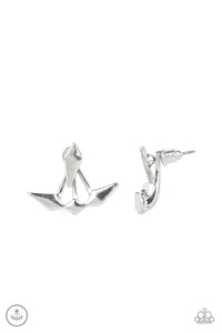 Metal Origami - Silver Paparazzi Accessories
