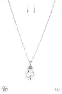Paparazzi Accessories Spellbinding Sparkle White Necklace Set