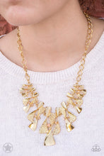 Load image into Gallery viewer, The Sands of Time Necklace Set-Silver Paparazzi Accessories
