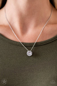 What  a Gem White Necklace Set - Paparazzi Accessories