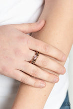 Load image into Gallery viewer, Unstoppable Shine - Copper Ring Paparazzi Accessories
