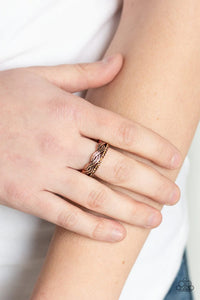 Unstoppable Shine - Copper Ring Paparazzi Accessories