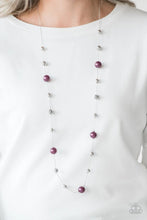 Load image into Gallery viewer, Paparazzi Accessories - Eloquently Eloquent Purple Necklace
