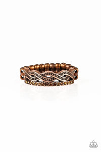 Unstoppable Shine - Copper Ring Paparazzi Accessories