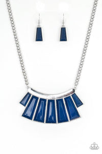 Glamour Goddess Blue Necklace Paparazzi Accessories