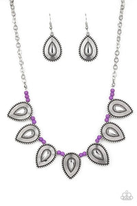 Terra Trailblazer Purple Necklace Paparazzi Accessories