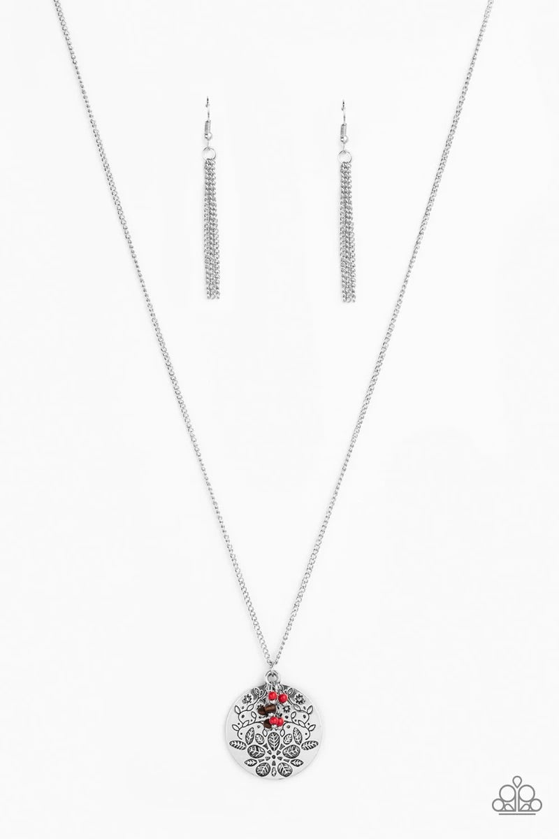 Paparazzi Accessories - Desert Abundance  Red