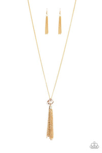 Five - Alarm Firework - Gold Necklace