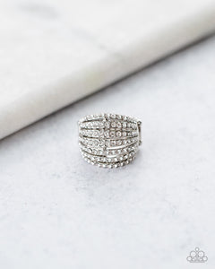 Paparazzi Accessories Blinding Brilliance White Ring