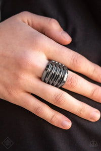 Hit Em Where It Hurts - Gold Paparazzi Accessories
