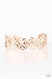 Paparazzi Accessories - Braided Brilliance - Gold