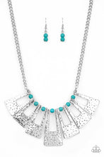 Load image into Gallery viewer, Paparazzi Accessories Terra Takeover Blue Necklace
