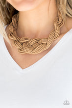 Load image into Gallery viewer, Paparazzi Accessories - A Standing Ovation- Brown Necklace
