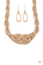 Load image into Gallery viewer, Paparazzi Accessories - A Standing Ovation- Brown Necklace
