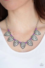 Load image into Gallery viewer, Terra Trailblazer Purple Necklace Paparazzi Accessories
