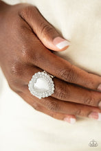 Load image into Gallery viewer, Paparazzi Accessories Lovely Luster White Ring
