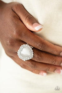 Paparazzi Accessories Lovely Luster White Ring